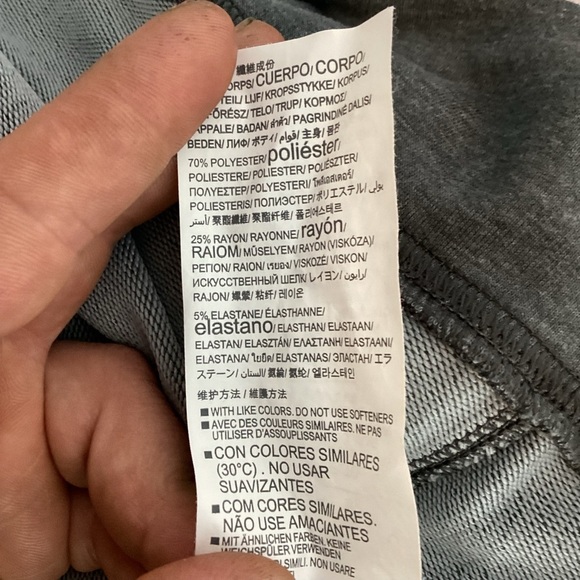 Under Armour Gray Funnel Neck Pullover Sweatshirt Medium - Picture 7 of 7